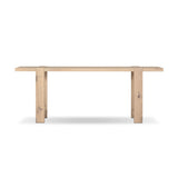 Matei Console Table - Bleached Oak
