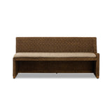 Build Your Own: Senna Woven Dining Banquette - Rodin Sand