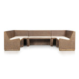Senna Dining Banquette U-Shape - Broadway Dune