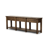Gardendale Console Table - Tan Oak | shipping 08/25/2026