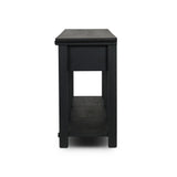 Gardendale Console Table - Stained Black Oak