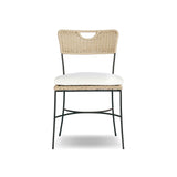 Honor Outdoor Dining Chair - Vintage White - Arashi Salt
