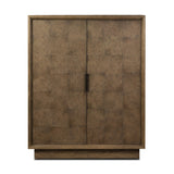 Salta Bar Cabinet - Brown Oak Thick Veneer | shipping 06/16/2026