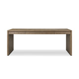 Salta Desk - Brown Oak Thick Veneer | shipping 06/09/2026