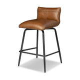 Ridley Swivel Bar + Counter Stool - Sonoma Chestnut