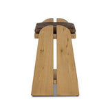 Landrea Accent Stool - Havana Brown