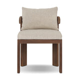Jackson Outdoor Armless Dining Chair - Ellor Beige | shipping 08/10/2026