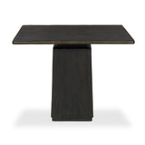 Althea Outdoor Dining Table-38" - Textured Bronze Aluminum | shipping 08/10/2026