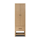Anthem Bath Storage - Satin Light Wash Oak - Satin Light Wash Oak Veneer | shipping 07/25/2026