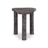 Manoli End Table - Smoke Plum Marble | shipping 09/15/2026