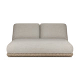 Evander Outdoor Double Chaise - Ramiro Ecru | shipping 10/10/2026