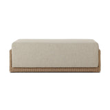 Manning Outdoor Ottoman - Alessi Buff | shipping 07/25/2026