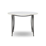 Idalia Outdoor Dining Table-42" - White Marble | shipping 08/10/2026