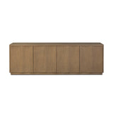 Brookhurst Media Console - Drifted Oak Veneer | shipping 07/10/2026