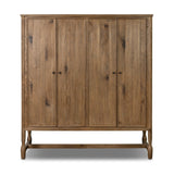 Bari Wide Cabinet - Weathered Oak Veneer | shipping 06/16/2026