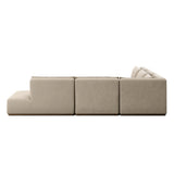 Adler Outdoor 5-Piece Sectional + Bumper Chaise - Concha Fog | shipping 09/25/2026
