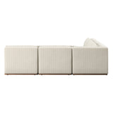 Adler Outdoor 5-Piece Sectional - Amalfi Natural