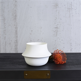 Vita Vase - Lrg - Bisque White