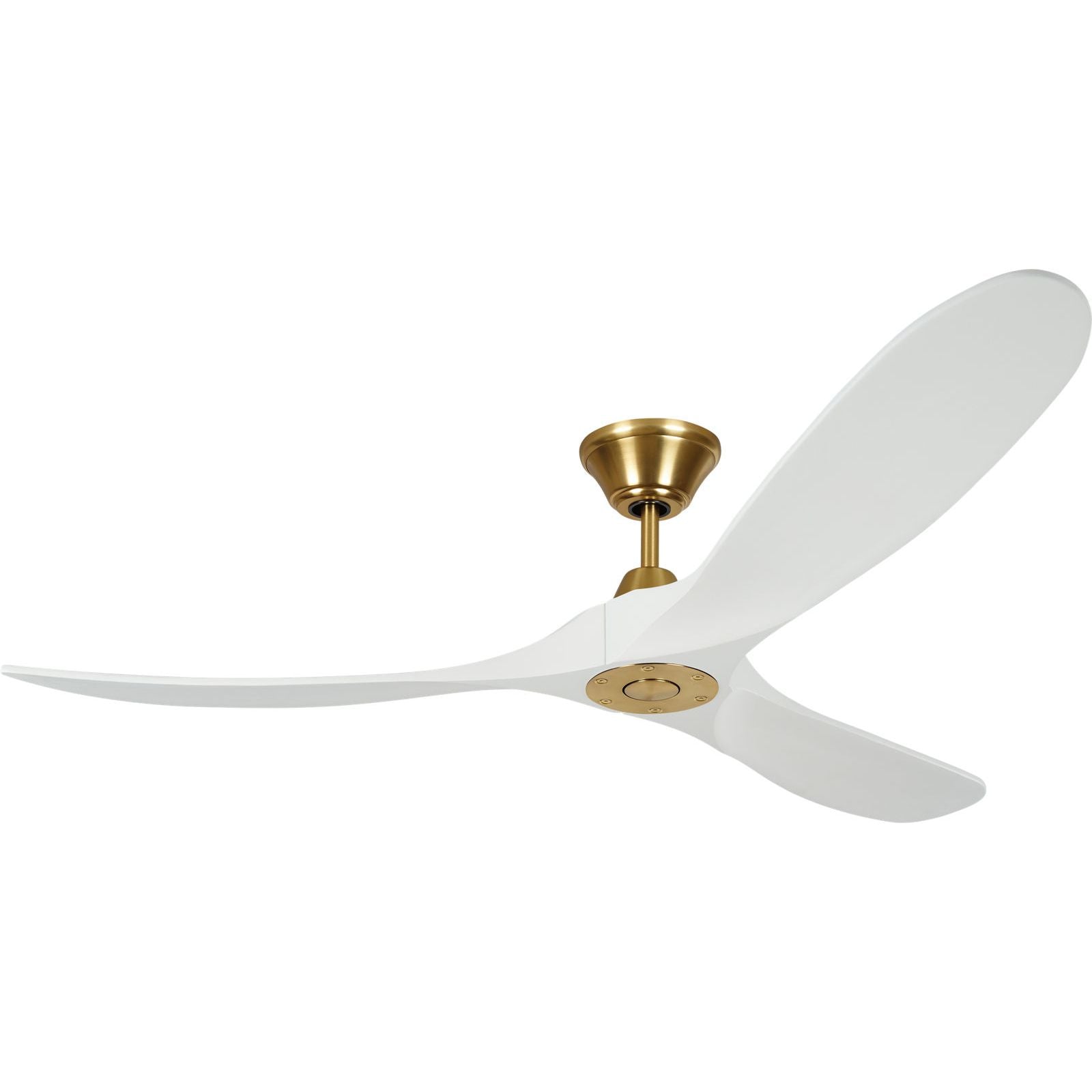 with Matte White Blades Burnished Brass | shipping 10/01/2026