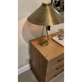 Egon Antique Brass Iron Table Lamp | shipping 10/10/2025