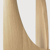 Geometric Side Table - Oak