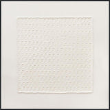 Silhouette of White V Art - 30x30