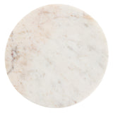 Creative Co-Op Elegant Marble Round Cheese Board, Beige