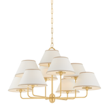 Durland Chandelier - Aged Brass | ready to ship!