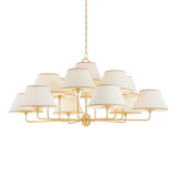 Durland Chandelier - Aged Brass | ready to ship!