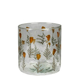 Tiny Flower Hurricane, Glass - Sm
