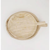 Blonde Tray with Handle