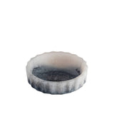 Curvy Edge Grey Bowl Set of 3