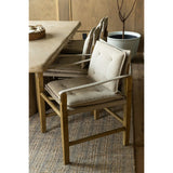 Lenz Alcala Taupe Dining Armchair | ready to ship!