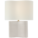 Featuring Mishca Medium Table Lamp by Visual Comfort at Amethyst Home. Embrace the ethereal glow of the Mishca Medium Table Lamp. Its smooth, organic shape adds a touch of elegance to any space. With a glossy finish that adds depth and texture, this lamp is a must-have for those who appreciate the finer things in life. 
Overall Dimensions: 18" L x 18" W x.  Amethyst Home provides interior design, new home construction design consulting, vintage area rugs, and lighting in the Des Moines metro area.