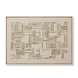 Perplexed Green / Ivory Wall Art