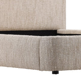 Agi Bed - Beige