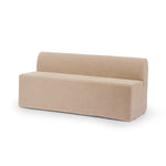 Featuring Ainsworth Broadway Canvas Slipcover Dining Bench by Four Hands at Amethyst Home. A sculptural shape with clean lines and oversized dome-shaped arms. Tight construction allows a fully removable, machine-washable slipcover to drape over the entire piece. Slipcover is handmade from a natural, resilient 100% flax/linen blend; attaches to the frame with Velcro for a more prec. Amethyst Home provides interior design, new construction, custom furniture, and area rugs in the Nashville metro area