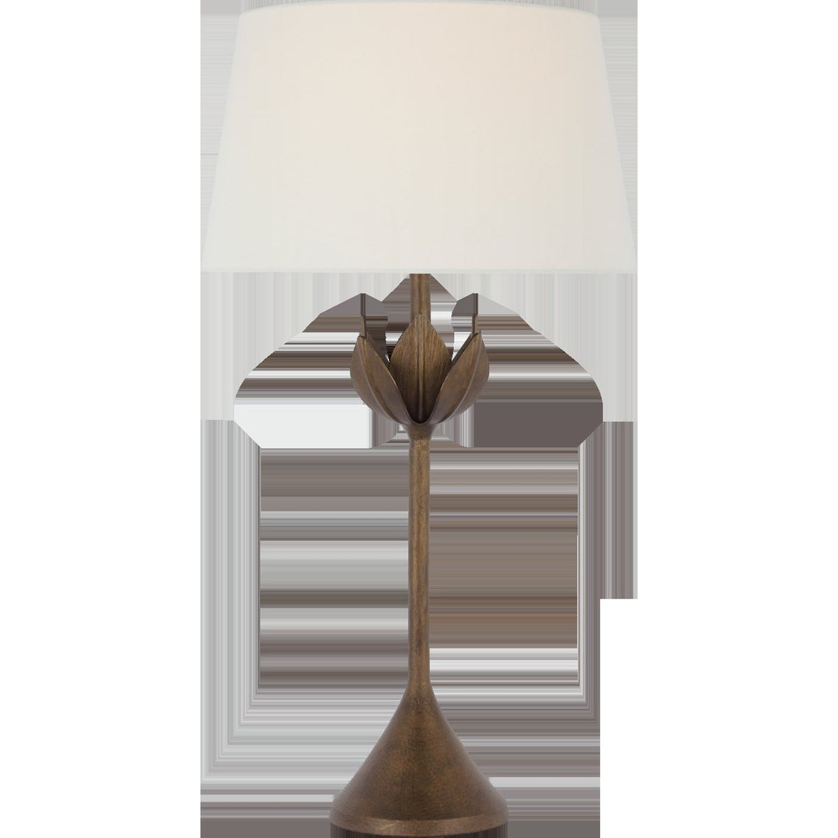 Alberto Large Table Lamp Antique Bronze Leaf | shipping 11/06/2025