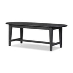 Featuring Alfie Black Pine Dining Table by Four Hands at Amethyst Home. Expertly crafted from black pine, the Alfie Dining Table is a sleek and sophisticated addition to any dining room. With its sturdy design and clean lines, this table provides a stylish and functional space for entertaining. Elevate your dining experience with the Alfie Black Pine Dining Table.
Overall Dimensions:. Amethyst Home provides interior design, new construction, custom furniture, and area rugs in the Austin metro area