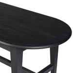 Featuring Alfie Black Pine Dining Table by Four Hands at Amethyst Home. Expertly crafted from black pine, the Alfie Dining Table is a sleek and sophisticated addition to any dining room. With its sturdy design and clean lines, this table provides a stylish and functional space for entertaining. Elevate your dining experience with the Alfie Black Pine Dining Table.
Overall Dimension. Amethyst Home provides interior design, new construction, custom furniture, and area rugs in the Portland metro area