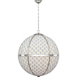 Allister 30" Framed Globe Chandelier
