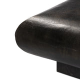 Featuring Ambra Distressed Bronze Outdoor Coffee Table 55.5" by Four Hands at Amethyst Home. Finished in a distressed bronze with beautiful high and lows, cast aluminum shapes a softened square atop a plinth base — the perfect centerpiece for outdoor gatherings.Overall Dimensions: 55.50"w x 55.50"d x 14.50"hWeight : 188.67 lbsMaterials : Aluminum. Amethyst Home provides interior design, new construction, custom furniture, and area rugs in the Miami metro area