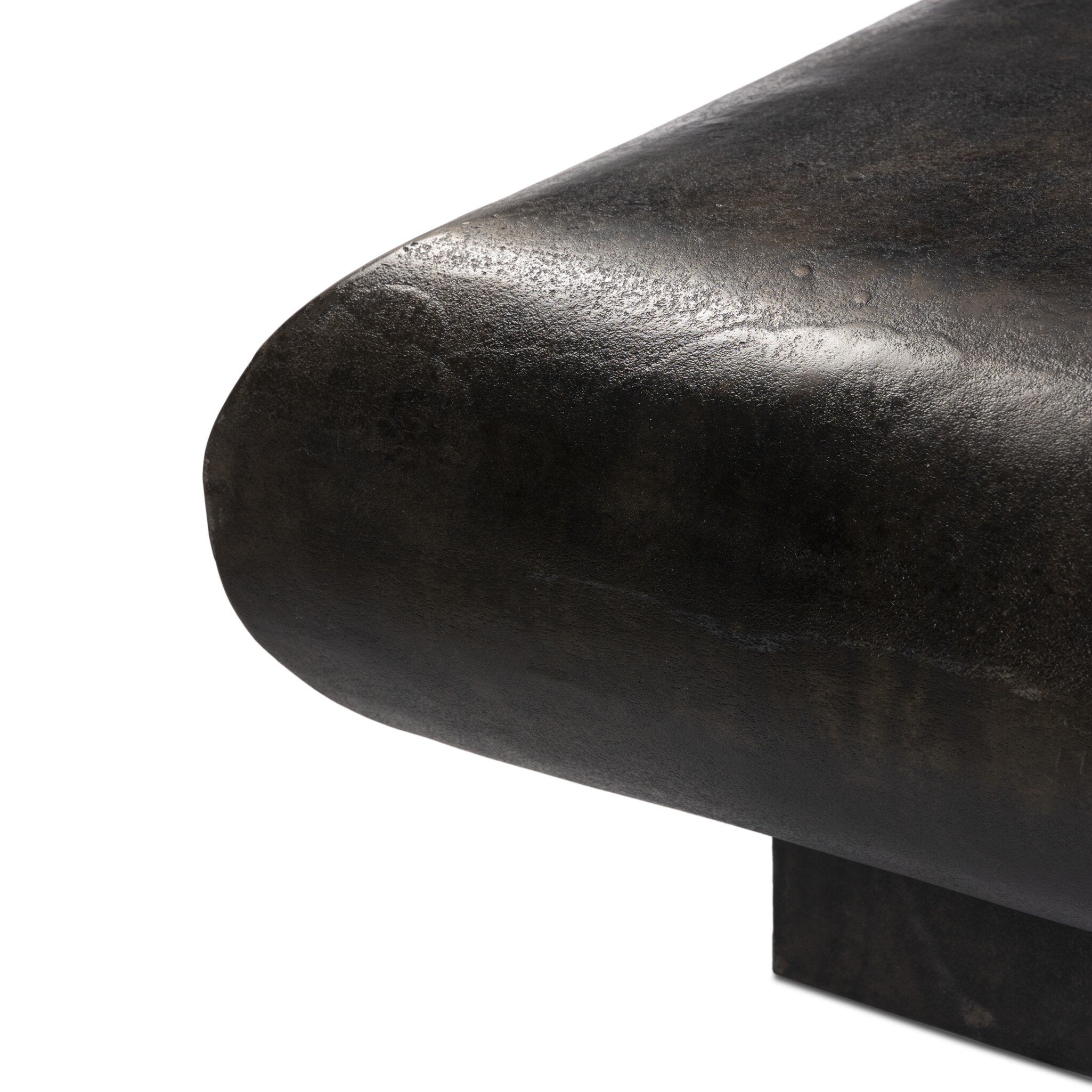 Featuring Ambra Distressed Bronze Outdoor Coffee Table 55.5" by Four Hands at Amethyst Home. Finished in a distressed bronze with beautiful high and lows, cast aluminum shapes a softened square atop a plinth base — the perfect centerpiece for outdoor gatherings.Overall Dimensions: 55.50"w x 55.50"d x 14.50"hWeight : 188.67 lbsMaterials : Aluminum. Amethyst Home provides interior design, new construction, custom furniture, and area rugs in the Miami metro area