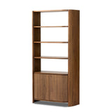 Ames Bookcase - Weathered Mango Solid