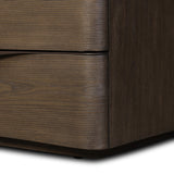 Amiro Nightstand - Tumble Brown Ash Veneer | shipping 09/25/2026