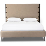 Featuring Anderson Palm Ecru Bed by Four Hands at Amethyst Home. Elevate your bedroom with the Anderson Palm Ecru Bed. This stunning bed will add a touch of elegance and sophistication to your space. Crafted with attention to detail, it promises both style and comfort. Upgrade your bedroom with this luxurious addition.
KingOverall Dimensions: 81.50"w x 85.00. Amethyst Home provides interior design, new home construction design consulting, vintage area rugs, and lighting in the Portland metro area.