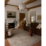 Milena Charcoal / Apricot Rug