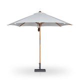 Baska Outdoor Round Umbrella - Fine Sanded Teak-Fsc / Arashi Salt - Arashi Salt | shipping 07/31/2026