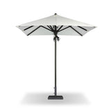 Baska Outdoor Rectangular Umbrella - Bronze Stainless Steel / Arashi Salt - Arashi Salt | shipping 10/25/2026