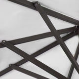 Baska Outdoor Rectangular Umbrella - Bronze Stainless Steel / Arashi Salt - Arashi Salt | shipping 10/25/2026